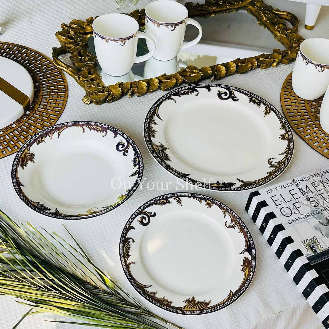 Royal Royale Dinner Set-Quarter Plate - Main Image