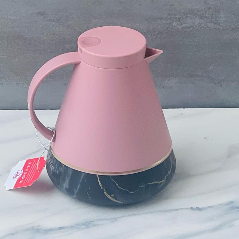 Thermos Tesla Vacuum Flask 500ml Pink Black Marble