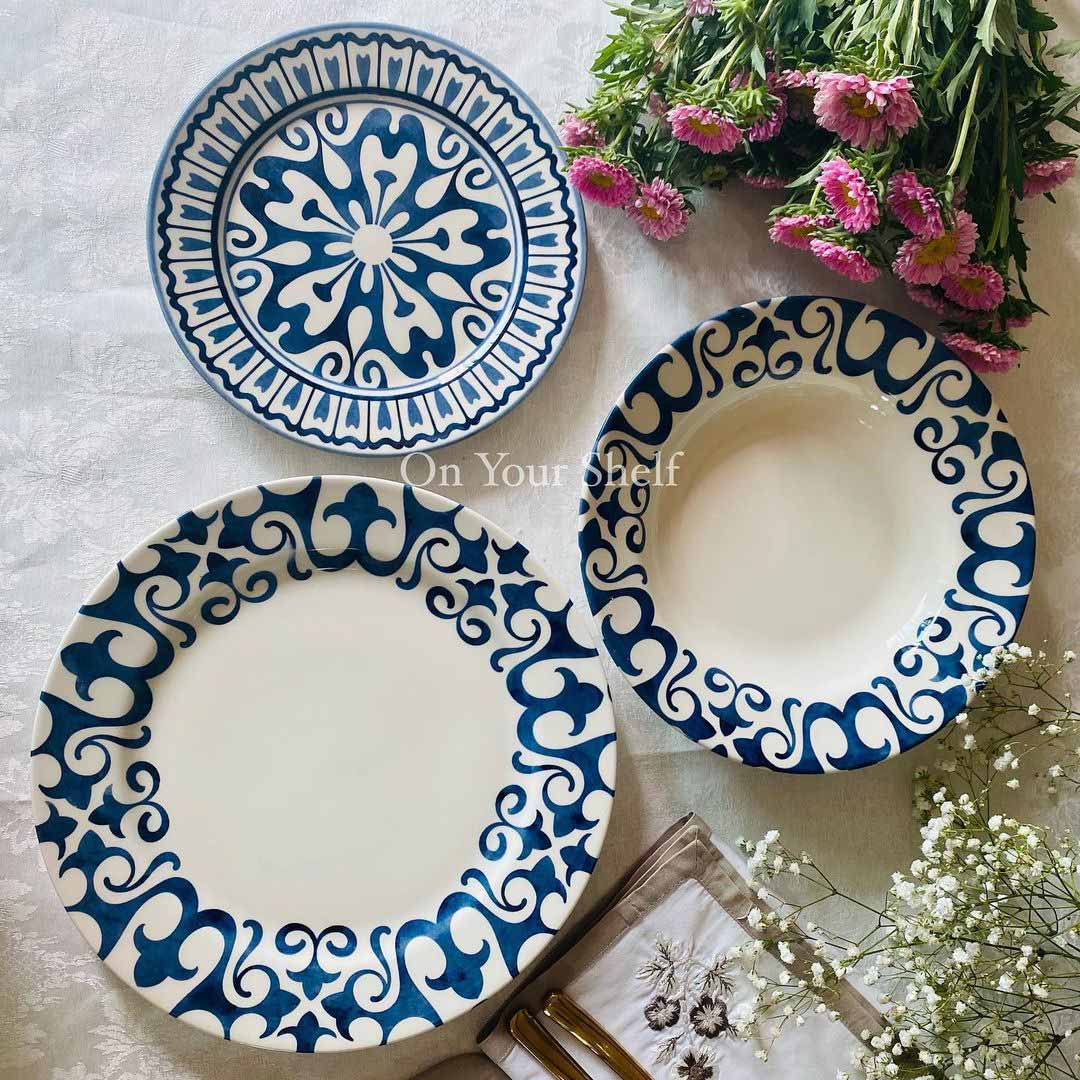18 Piece Plate Sets