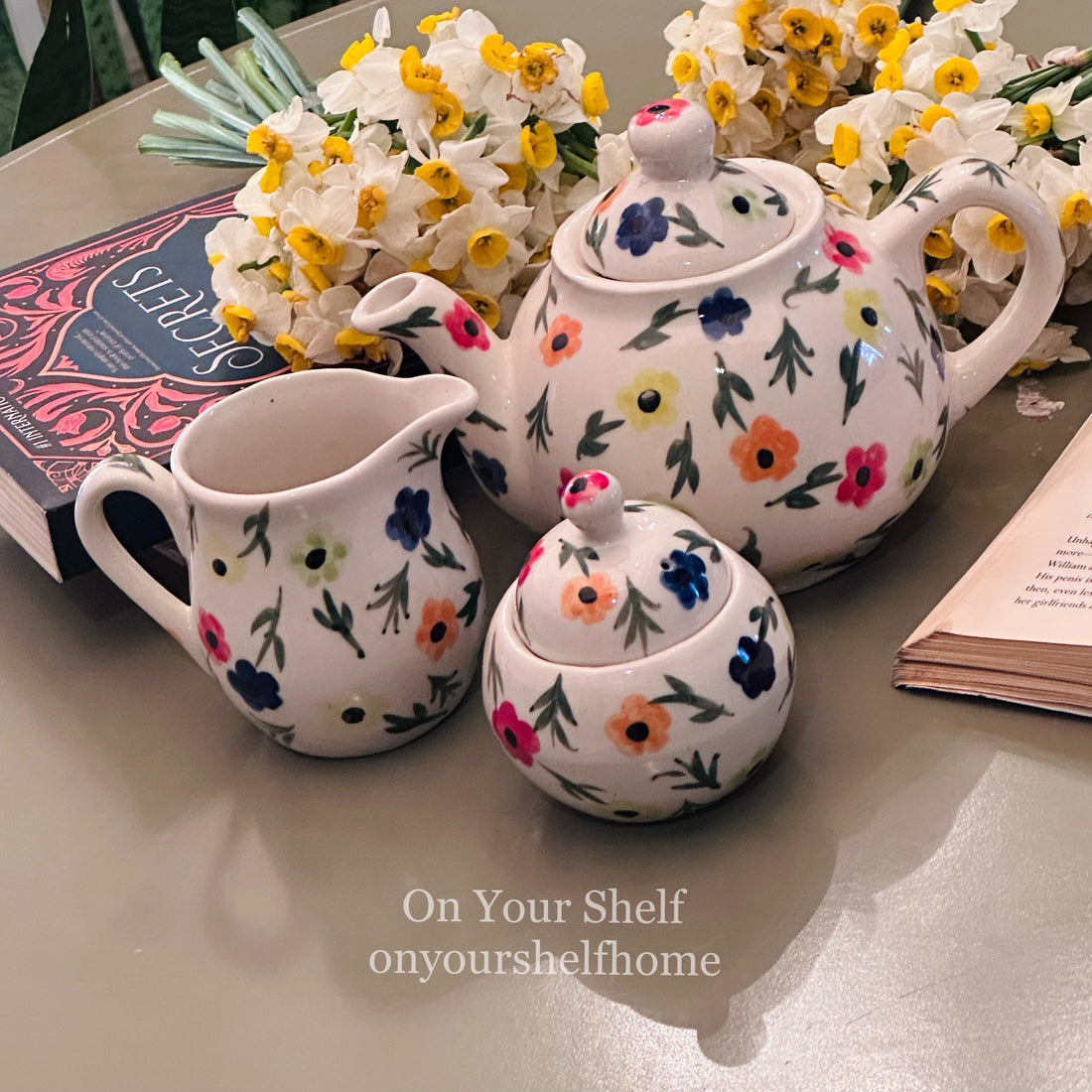 Petals & Poetry (Set Of Three)