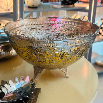 Gulzar Brass Footed Bowl