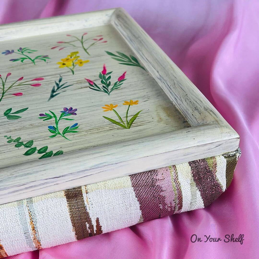 Laptray - Colourful Floral