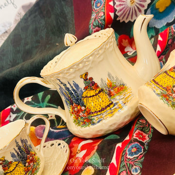 The Countryside Lace Coffee Set