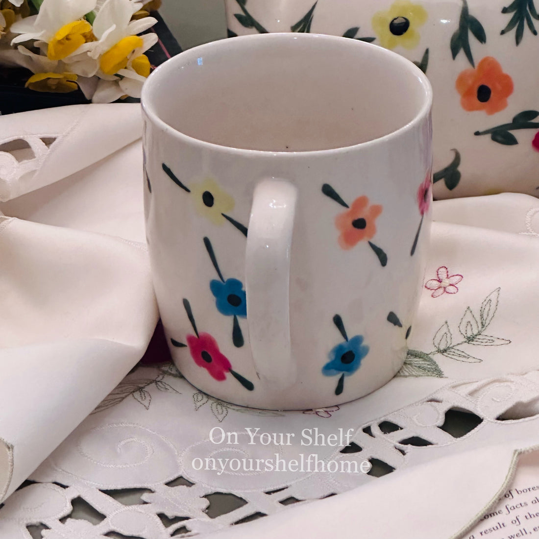 Petals & Poetry Mug (Single Mug)