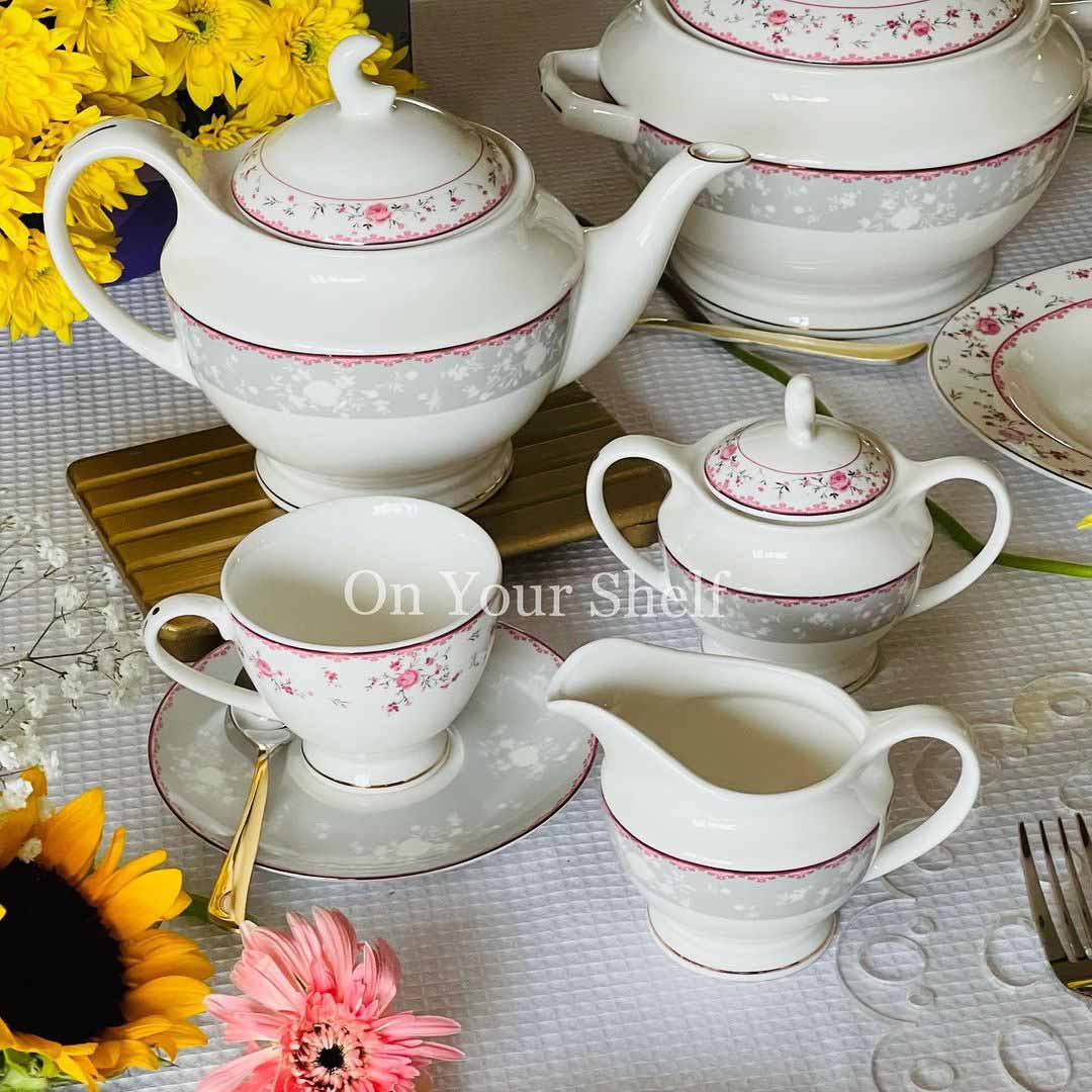 Soothing Dream Dinner Set for 12 People 85 Piece