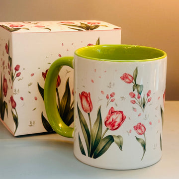 Tulip Garden Mug (Single Mug)
