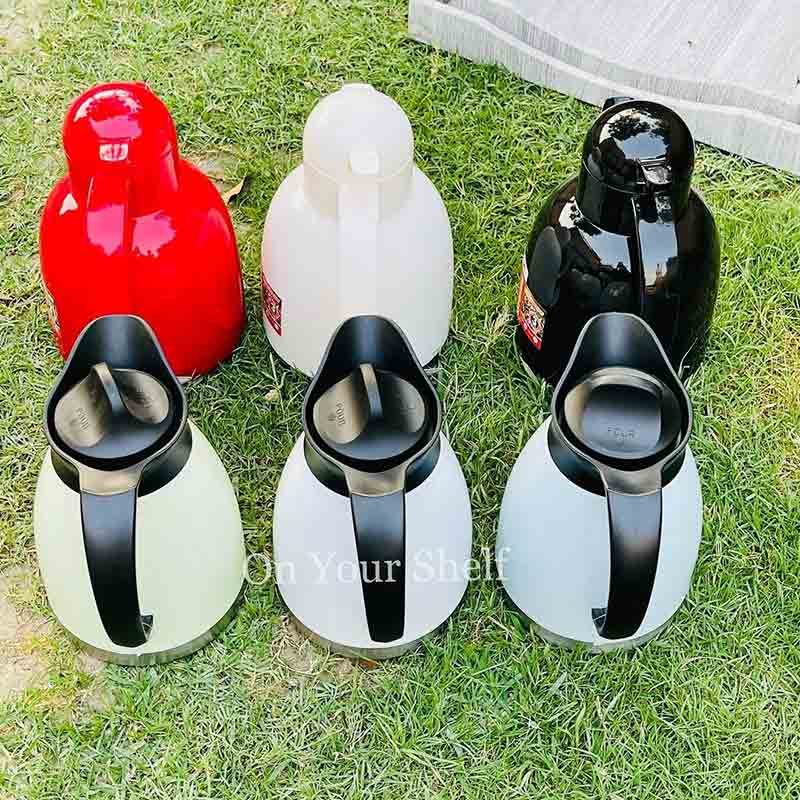 Thermos Flask Steel 1 Litre - Black