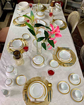 Noritake Signature Gold - 98 Pieces Dinner set