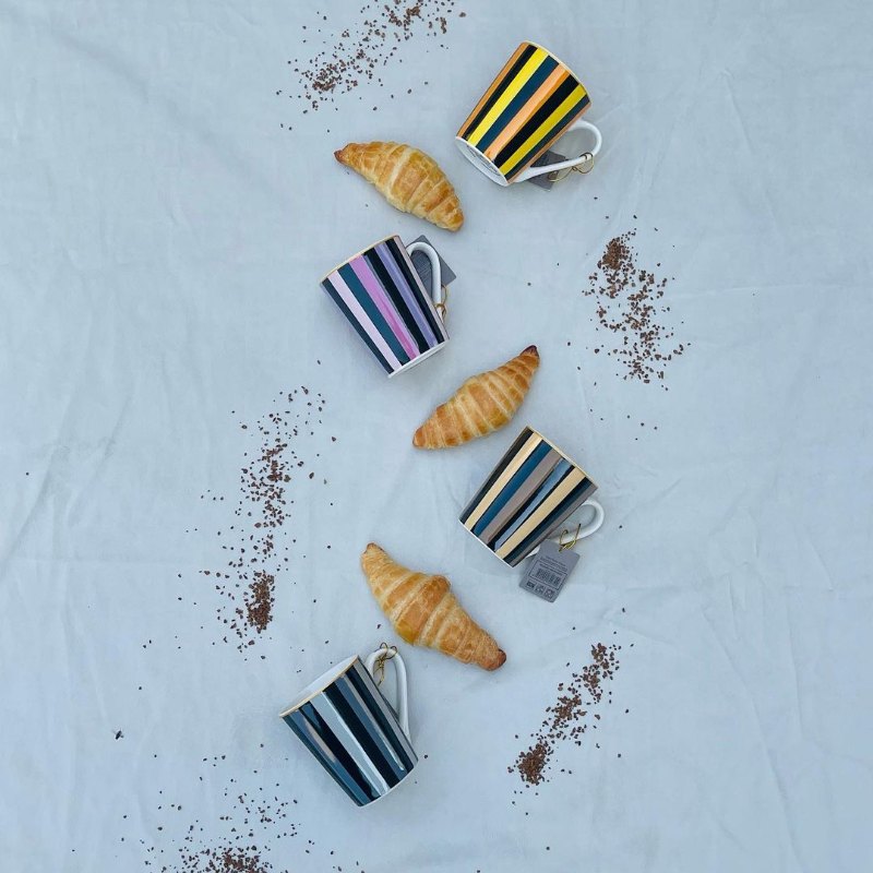 Milano Earth Mugs set of Four