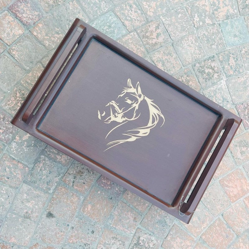 Breakfast Bed Tray - Black Stallion