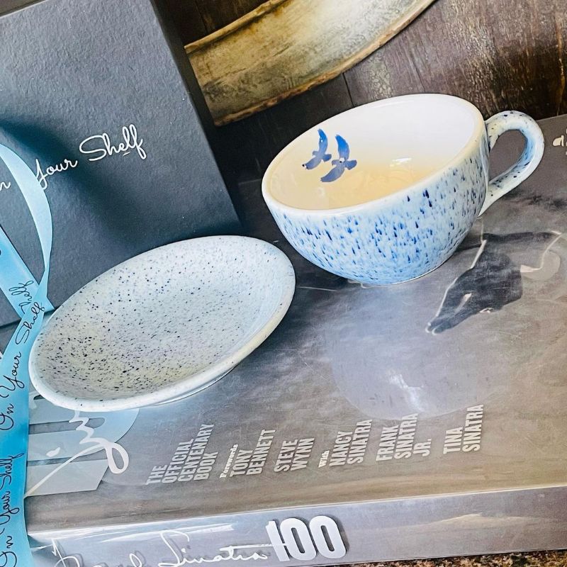 Rain Darlings Cup Saucers set of six