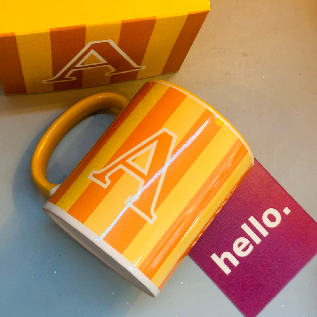 Golden Hour “A” (Single Mug)