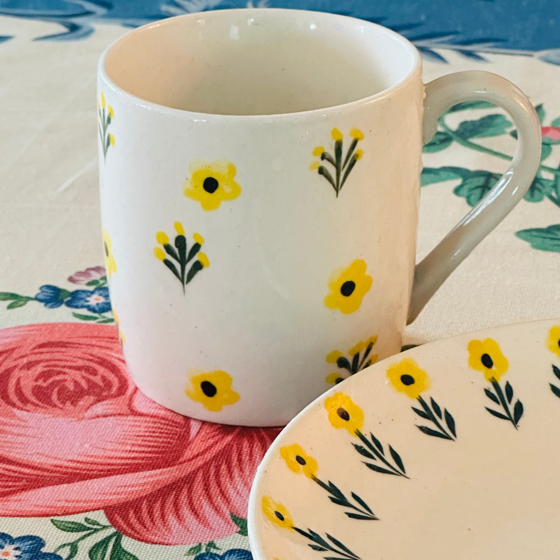 Sunny Bloom Mug (Single) ☀️🌼