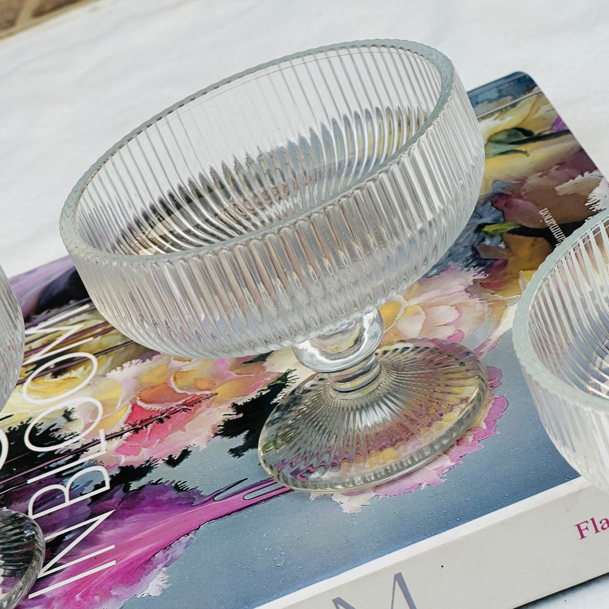 The Veil Dessert Bowl (with stem, set of six)