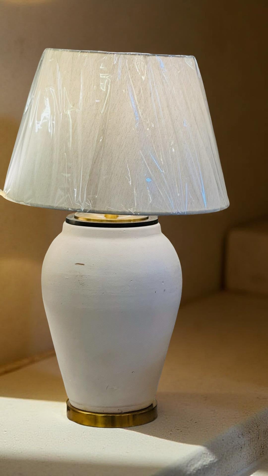 The Ivory Statement Lamp (Single)