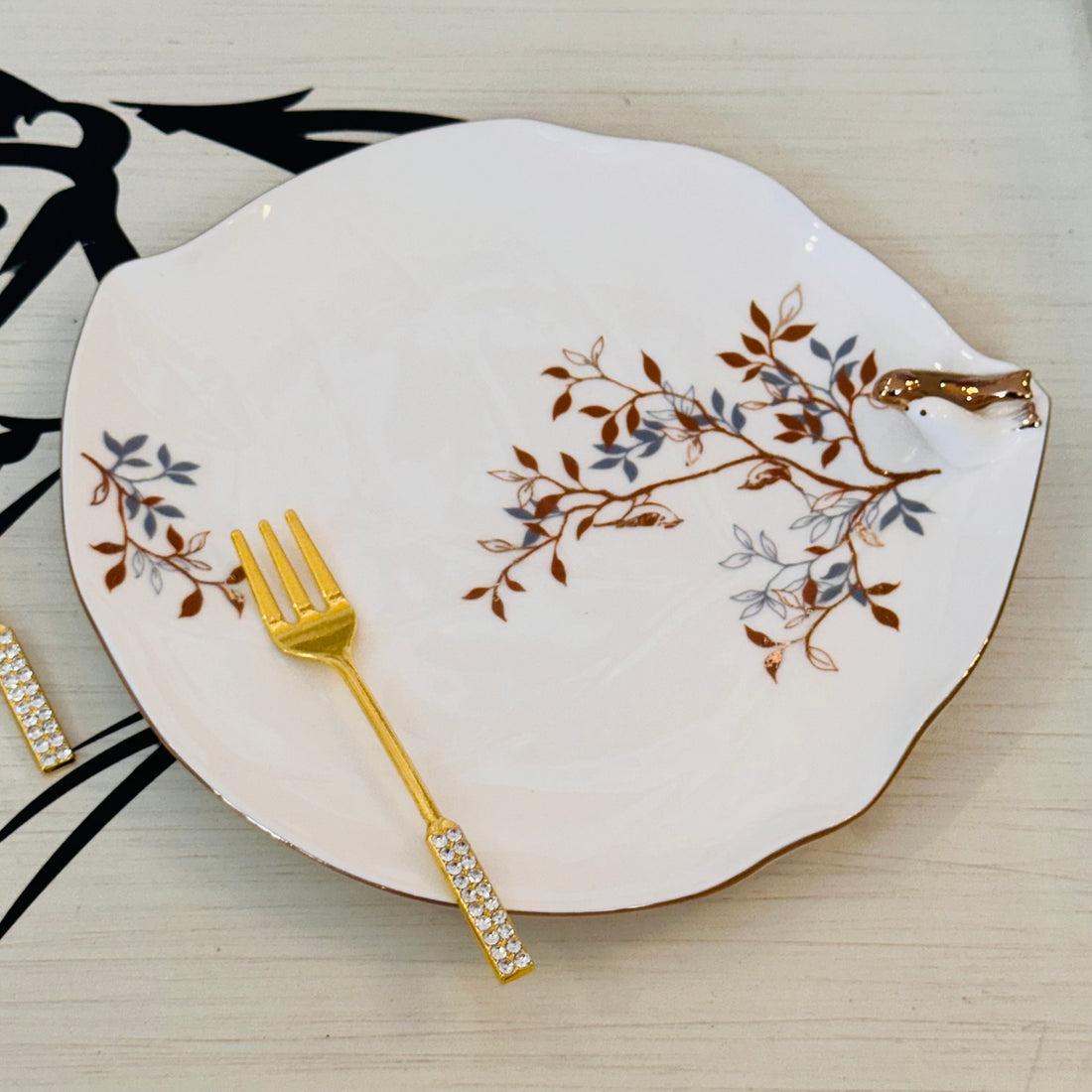 The Nightingale Series Quarter Plates (Set Of Six)