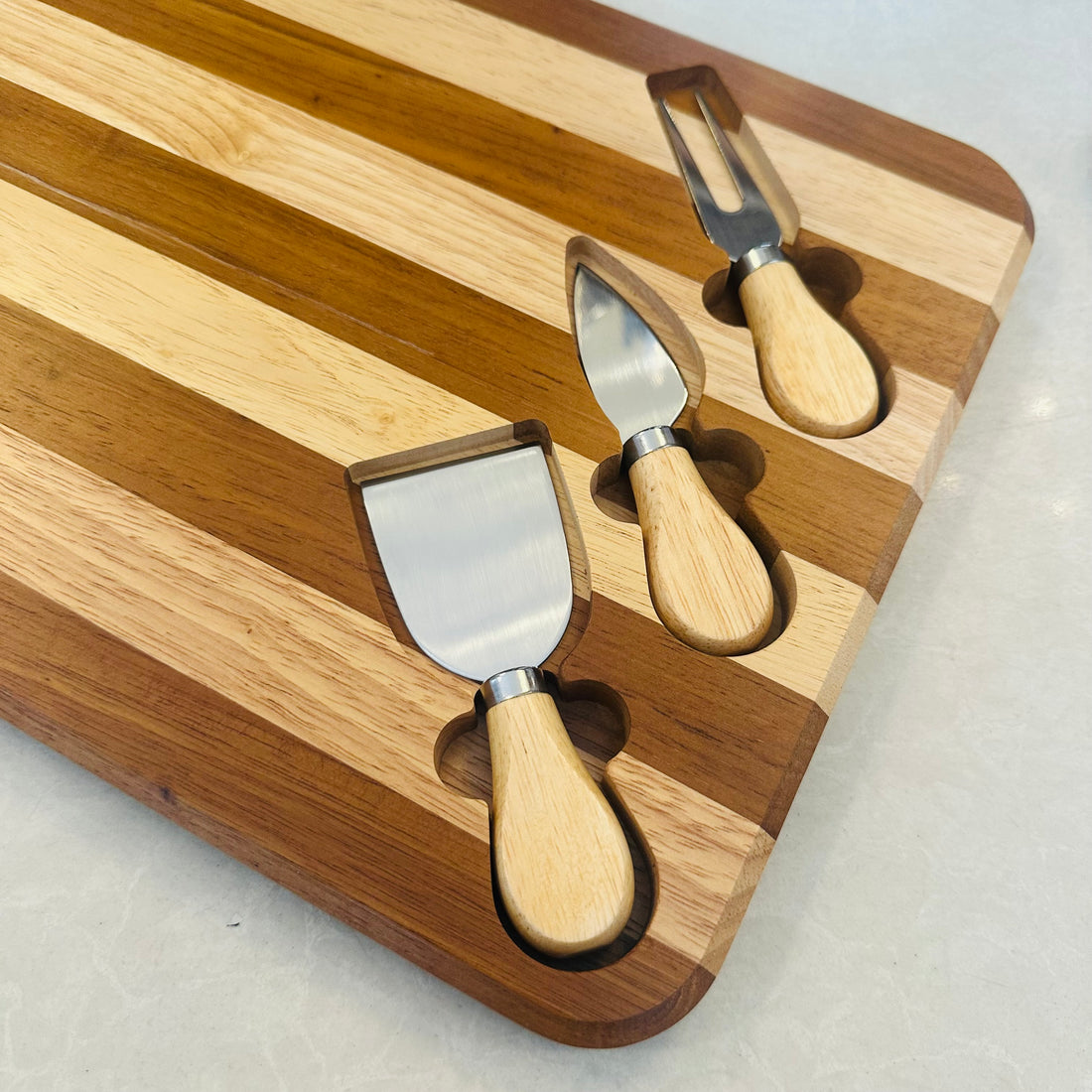 Rustic Harmony Cheese Board Set