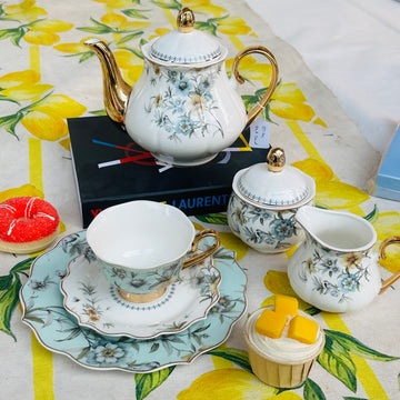 Meadows of Sage & Serenity (24 Piece Tea Set)