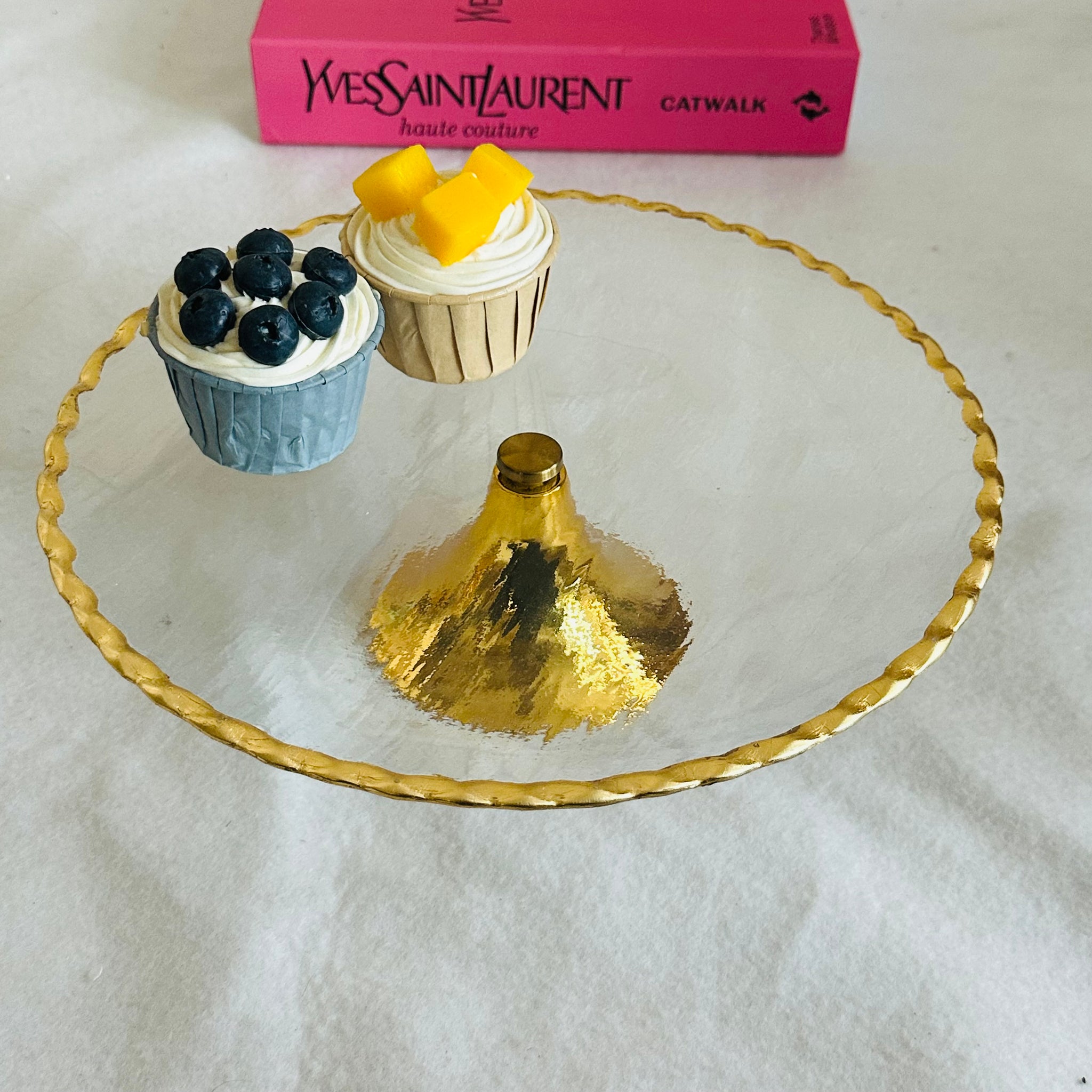 Gold Elegance Cake Stand