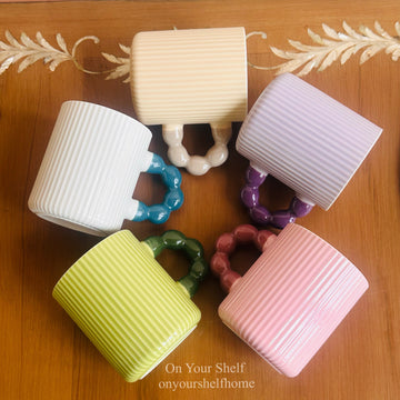 The Bubble Handle Mug Series (Single)