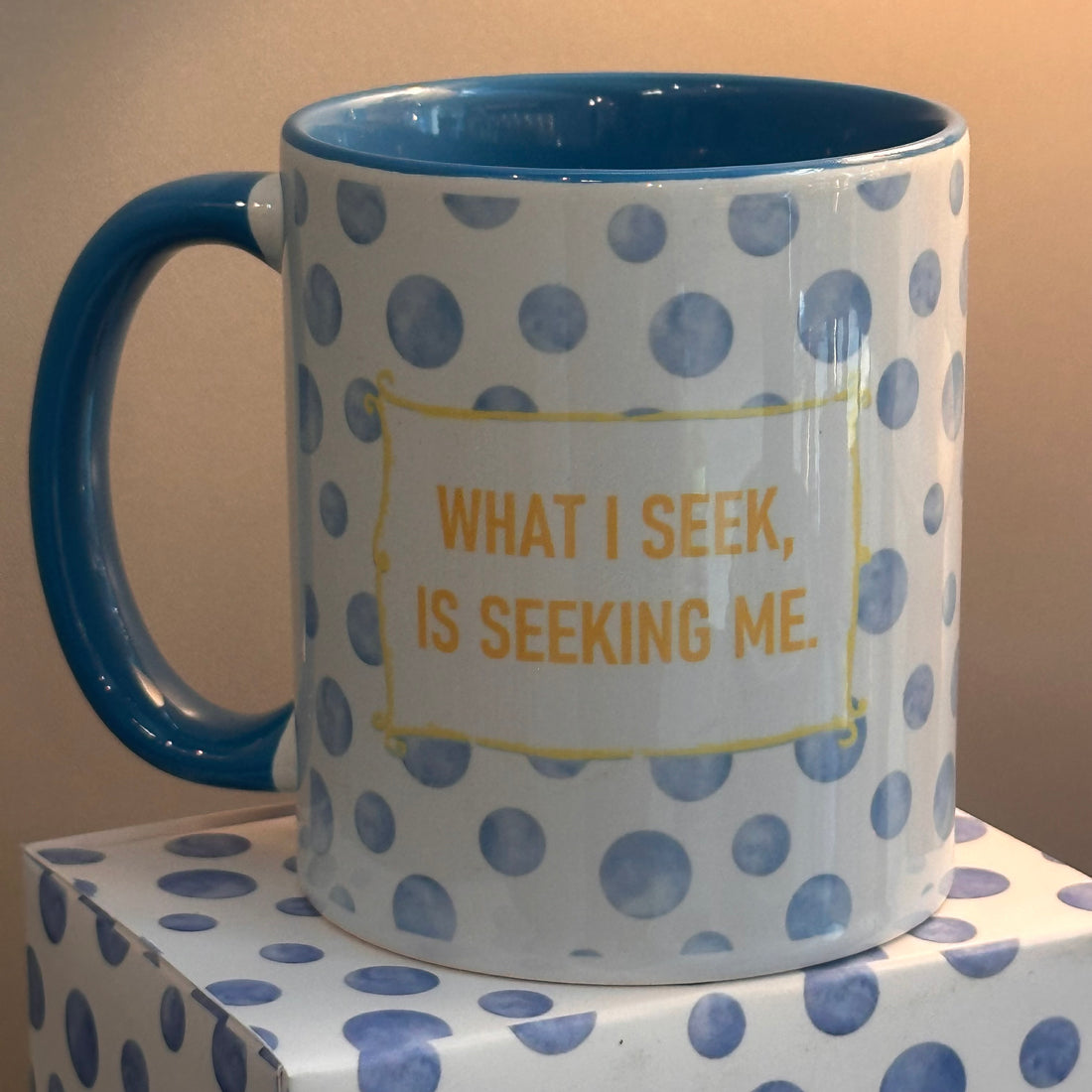 What I Seek Is Seeking Me (Single Mug)