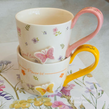 Butterfly Whimsy Mugs (Single Mug)