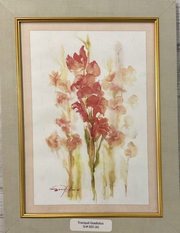 Tranquil Gladiolus

Original Watercolor Painting Print by Saima Malik  