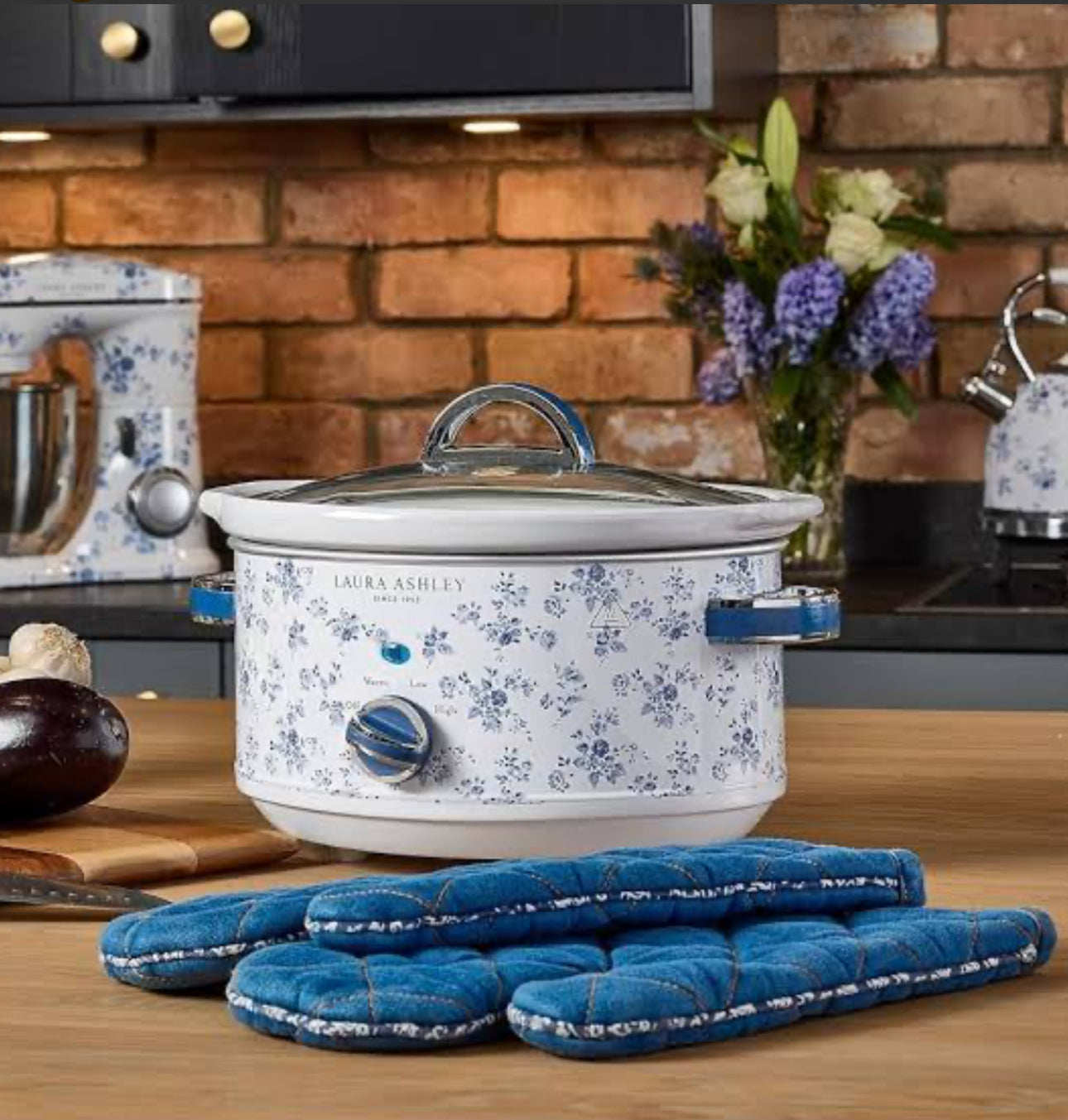 Laura Ashley China Rose Slow Cooker 6.5L