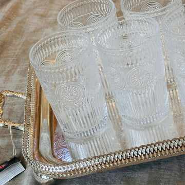 Baroque Heritage Glasses (365ml/Set Of Six/Full Glasses)