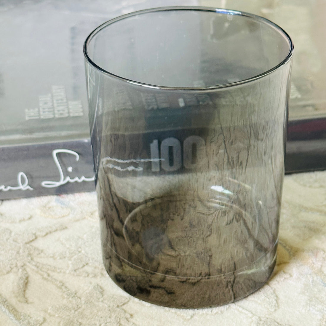 Charcoal Mist Half Glasses (Set of Six Glasses)