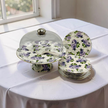 The Lavender Heirloom Cake Set