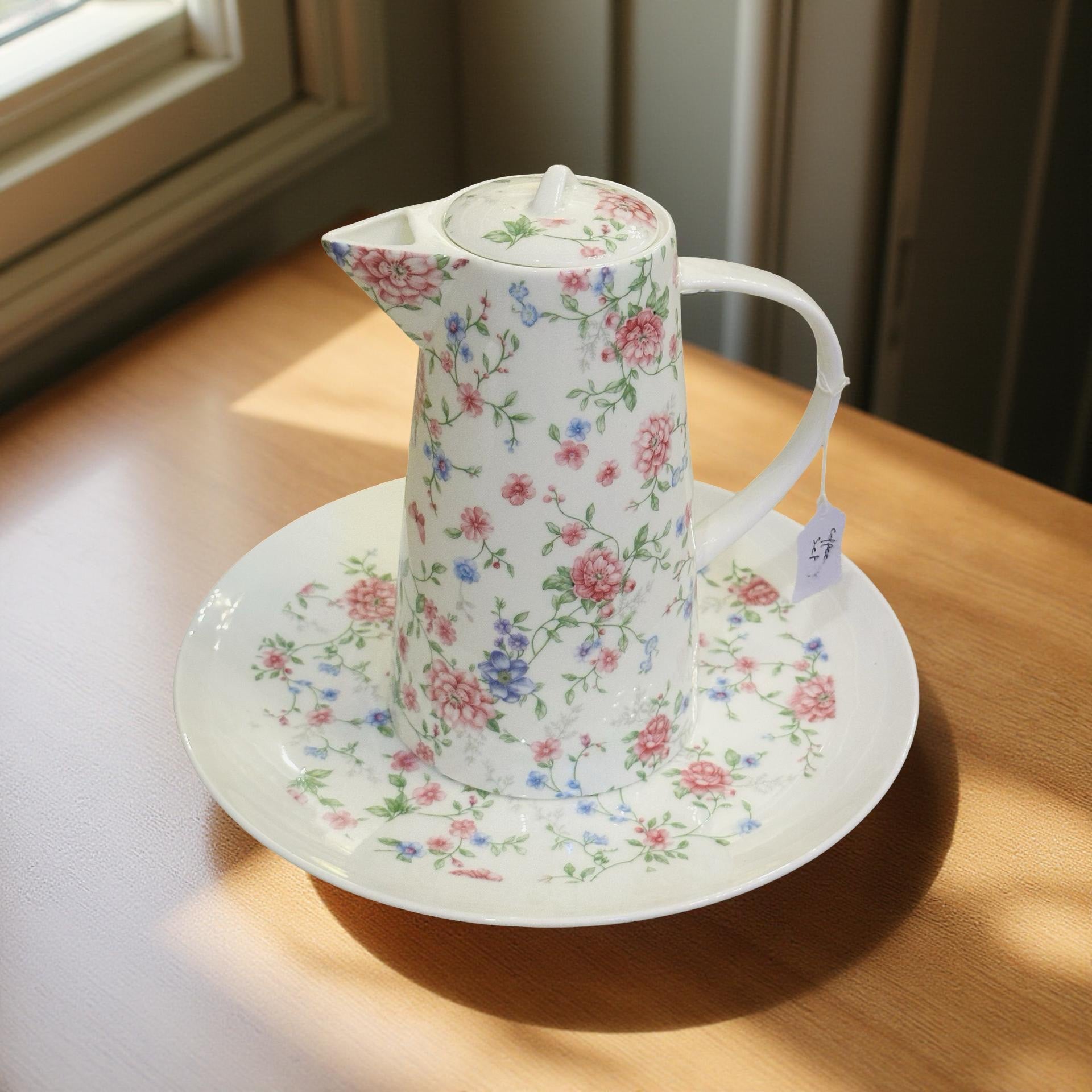 Whimsy Tea Dreams (7-Piece Floral Tea Set)