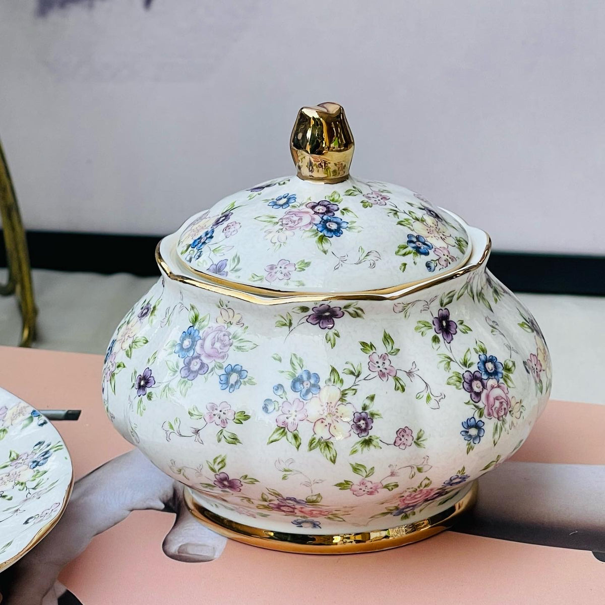 Spring Tea Sets Secret Garden Spring Floral (24 piece tea set)