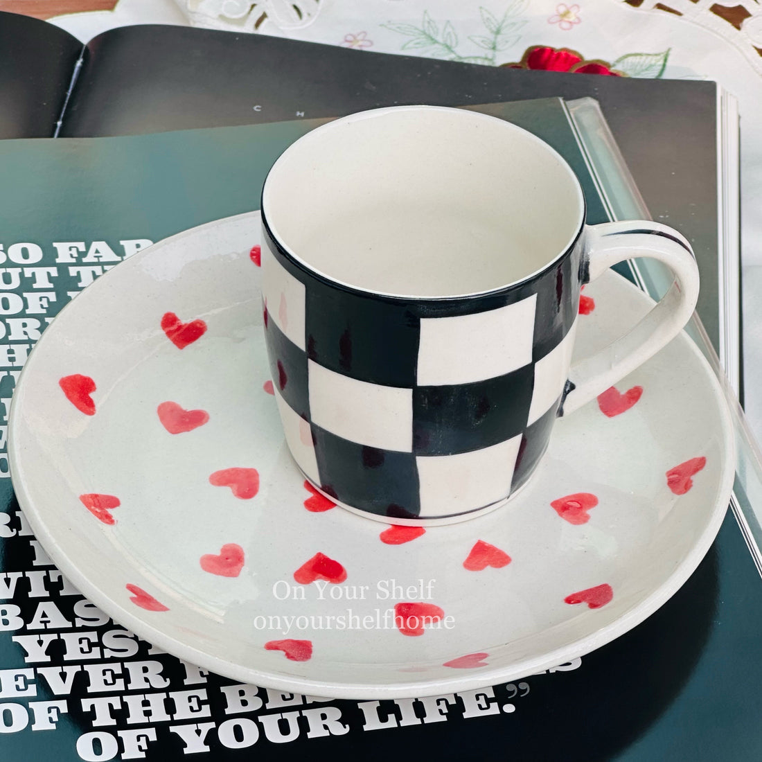 The Checkered Muse Mug (Single Mug)