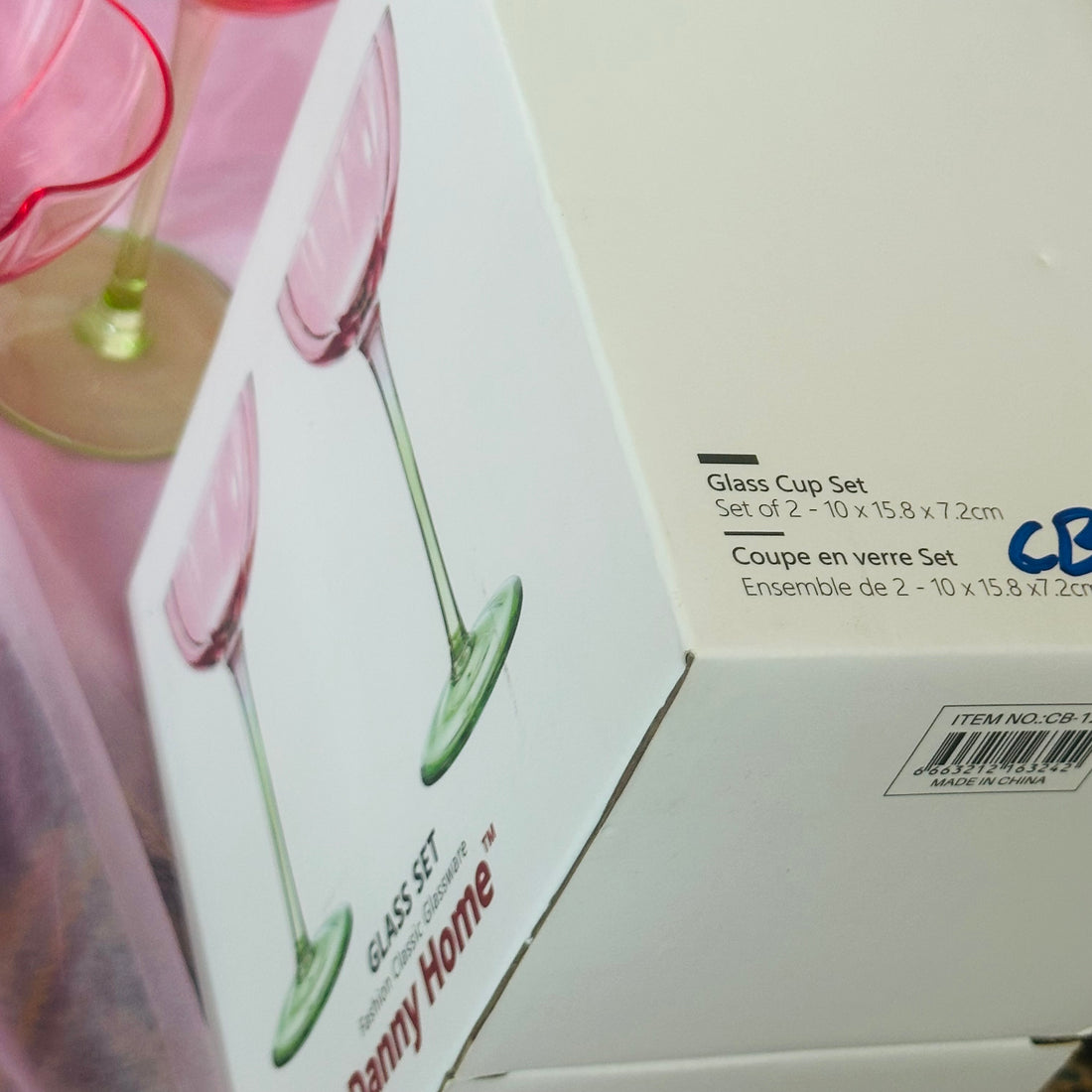 Petal Blossom Coupe Glasses (Set Of 2)