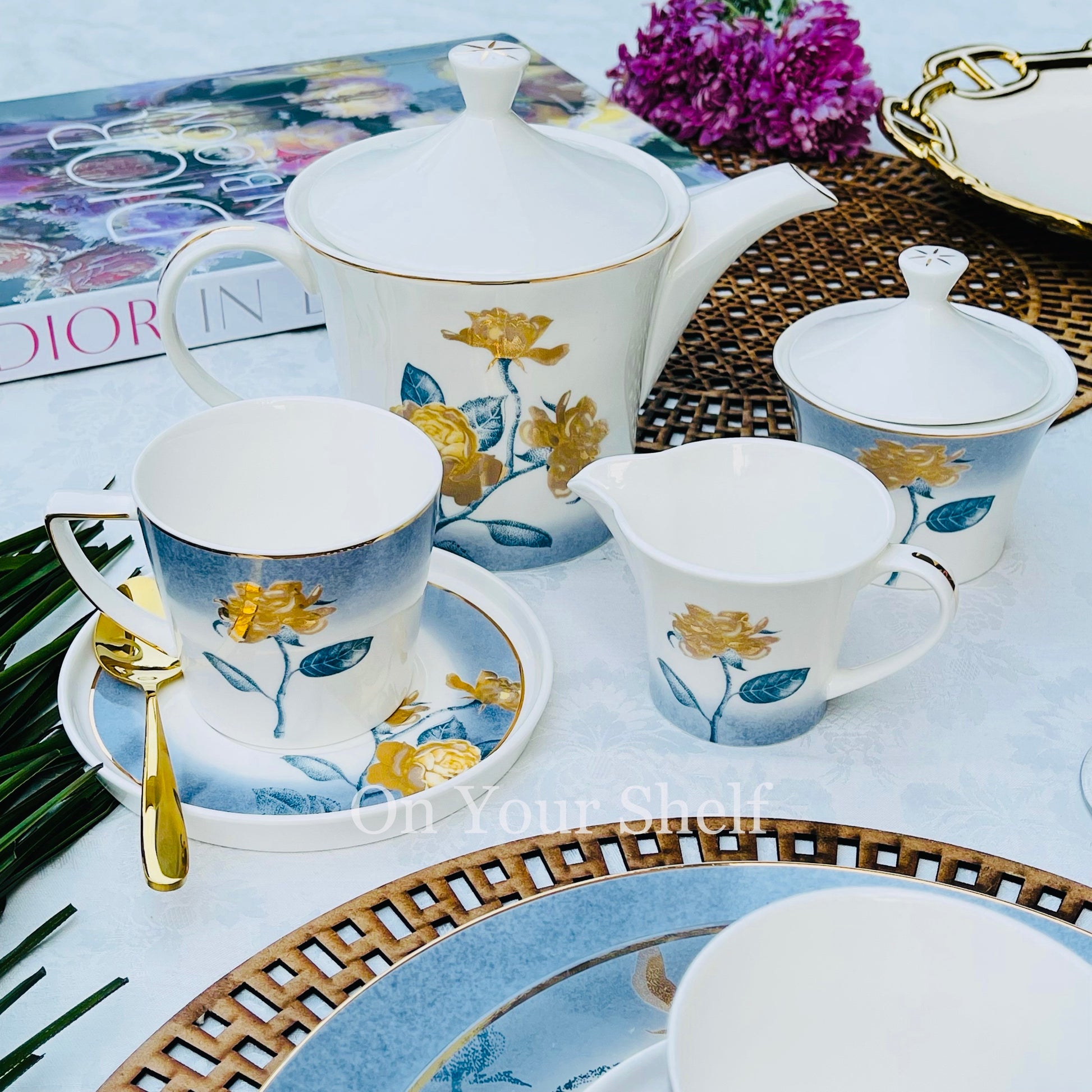 Angela Angular Dinner Set Dinner Show Plates Elegant Tableware For