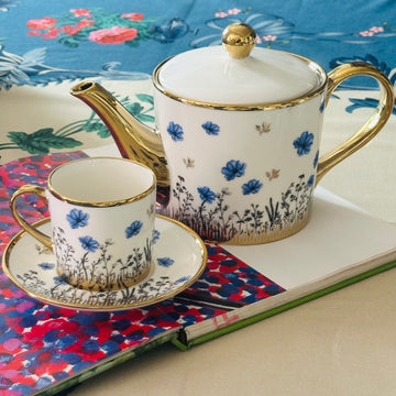 Blue Meadow Sonata (24 Piece Tea Set)