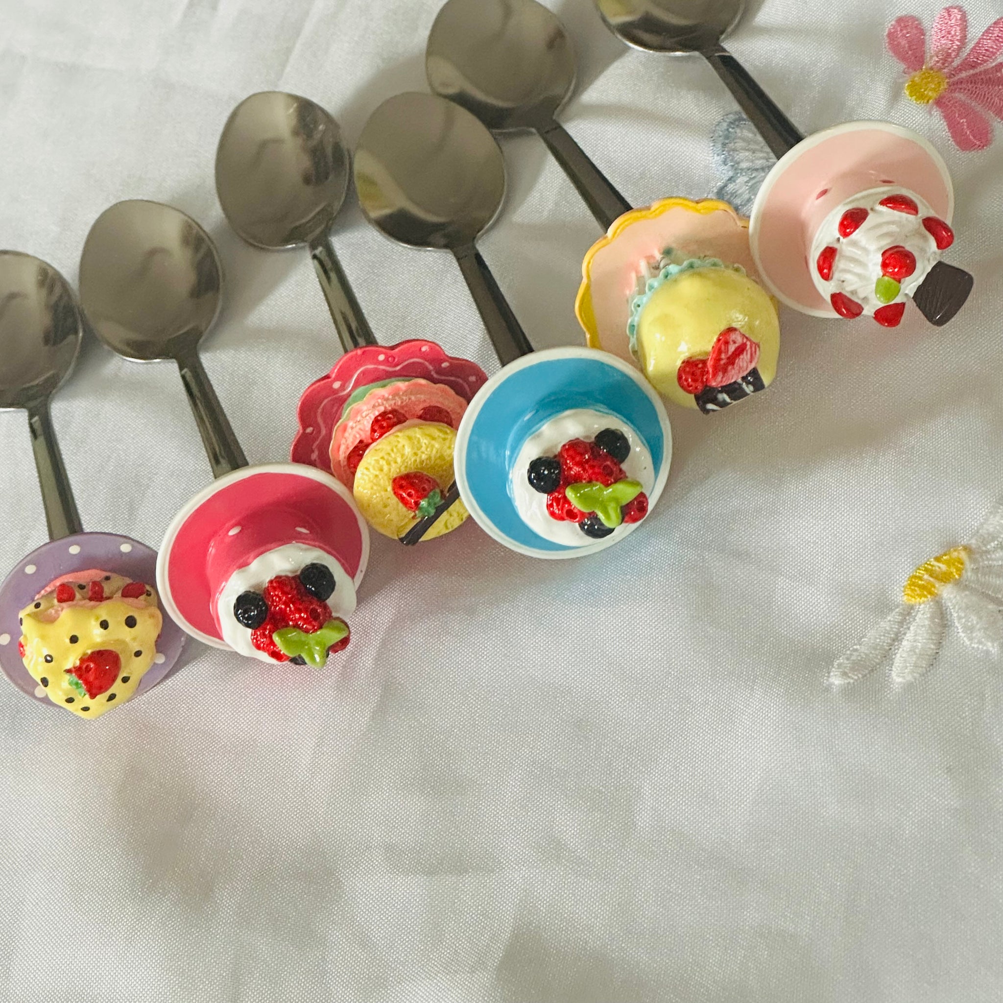 “Whimsical Tea Party” Spoon Set