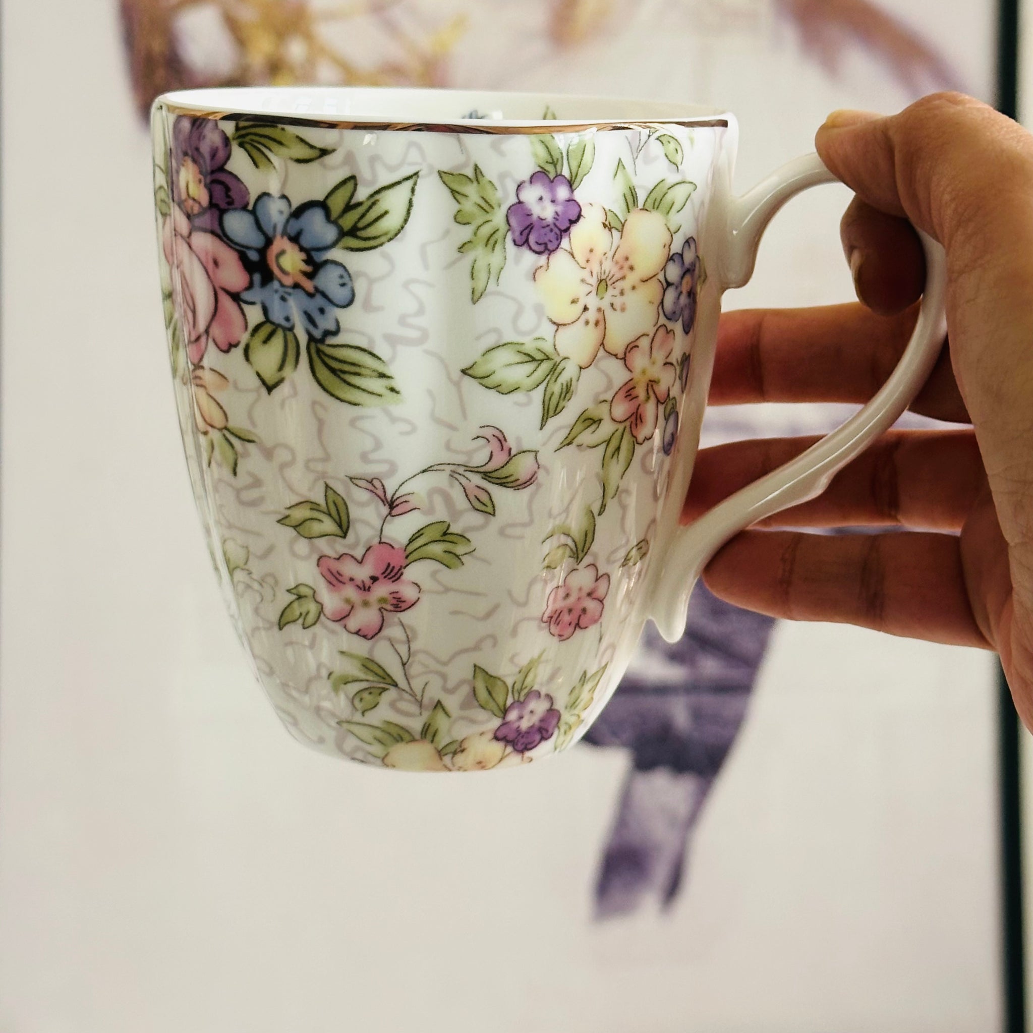 Pastel Garden Whisper (single mug)