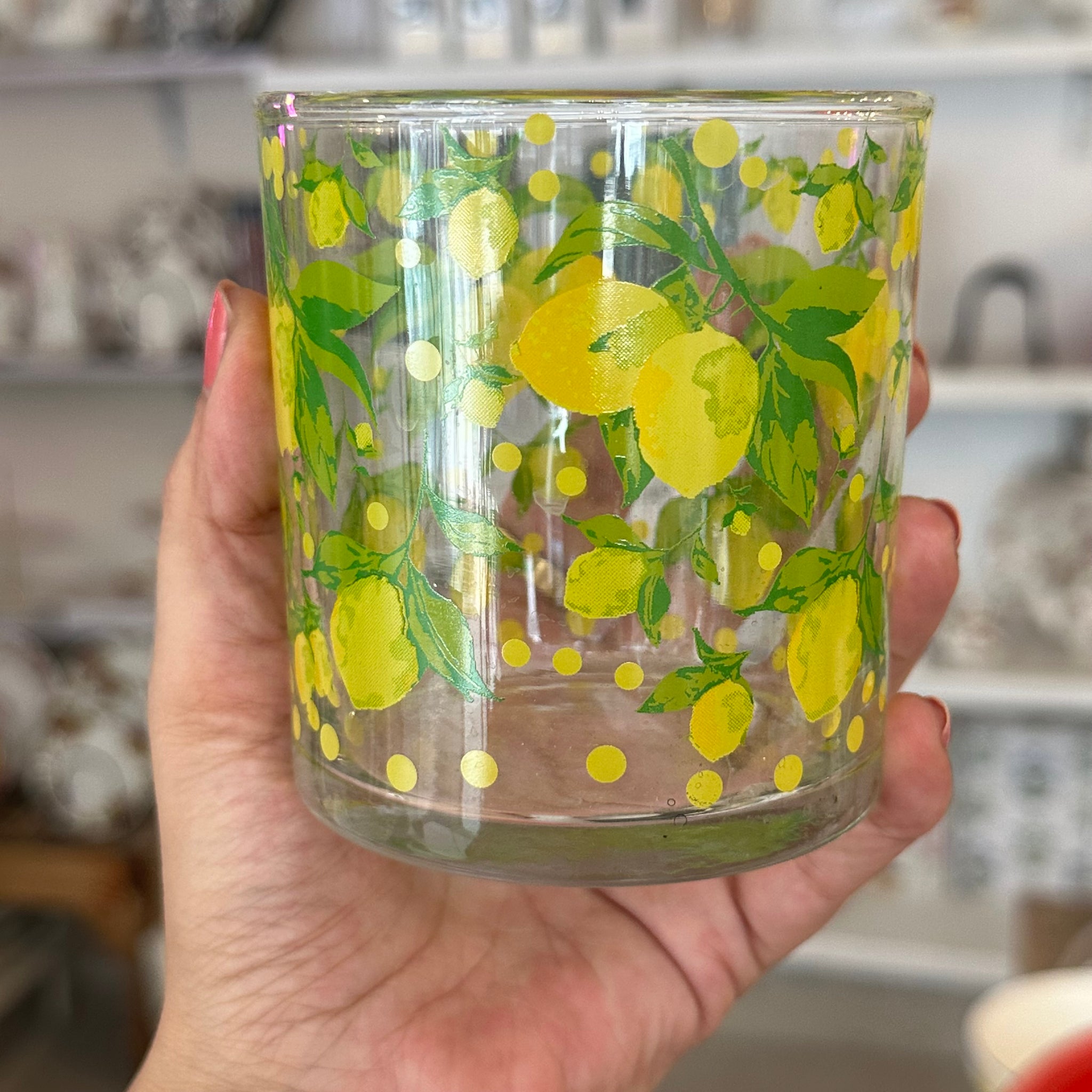 The Lemon Series Glasses (Set Of Six)
