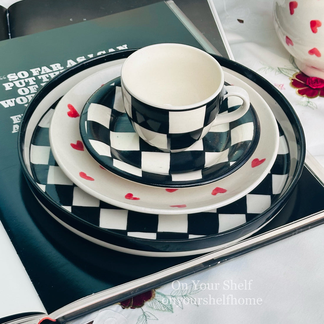 The Checkered Muse Platter