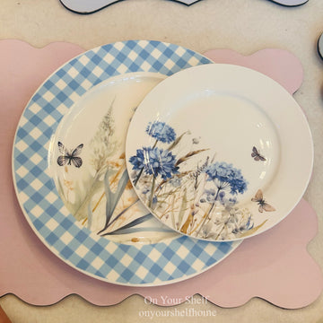 The Hydrangea Cottage Bloom (24 Piece Plate Set)