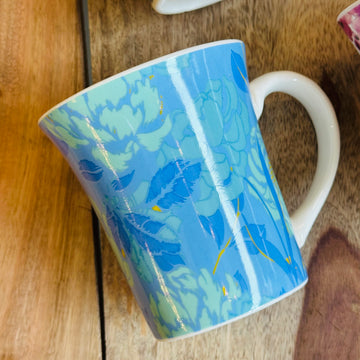 The Painters Garden Series-Blue Reverie (Set Of Six Mugs)
