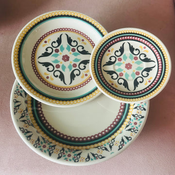 Morning Mosaic Harmony (20 Piece Breakfast Set