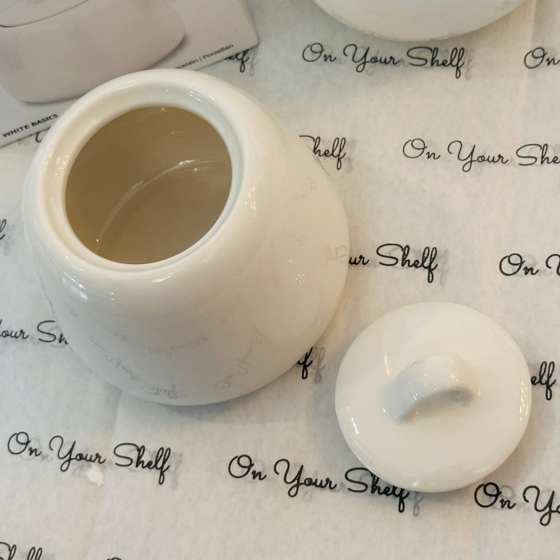 The Ivory Nest Sugar Pot