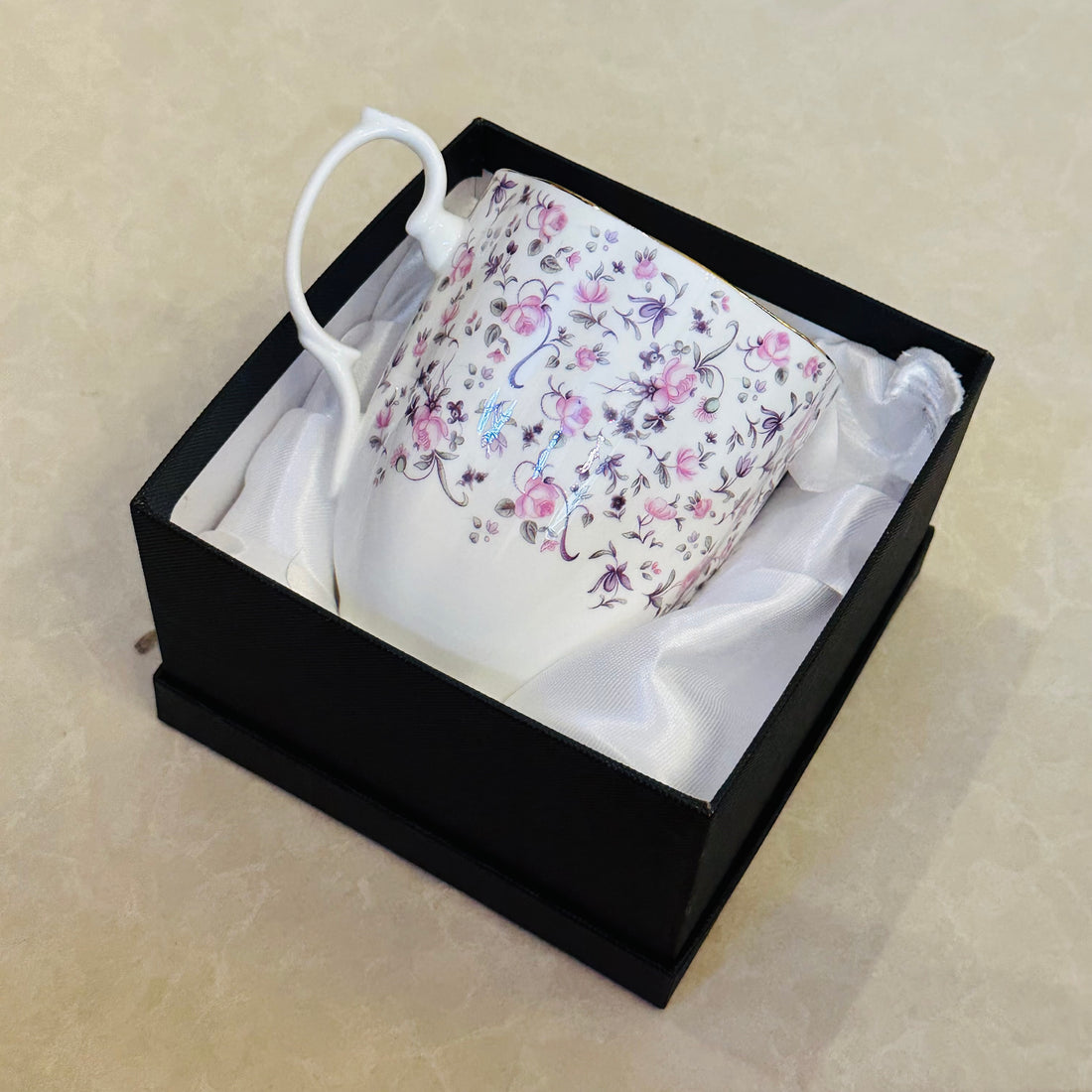 Secret Garden Floral Mug - Pink (Single Mug)
