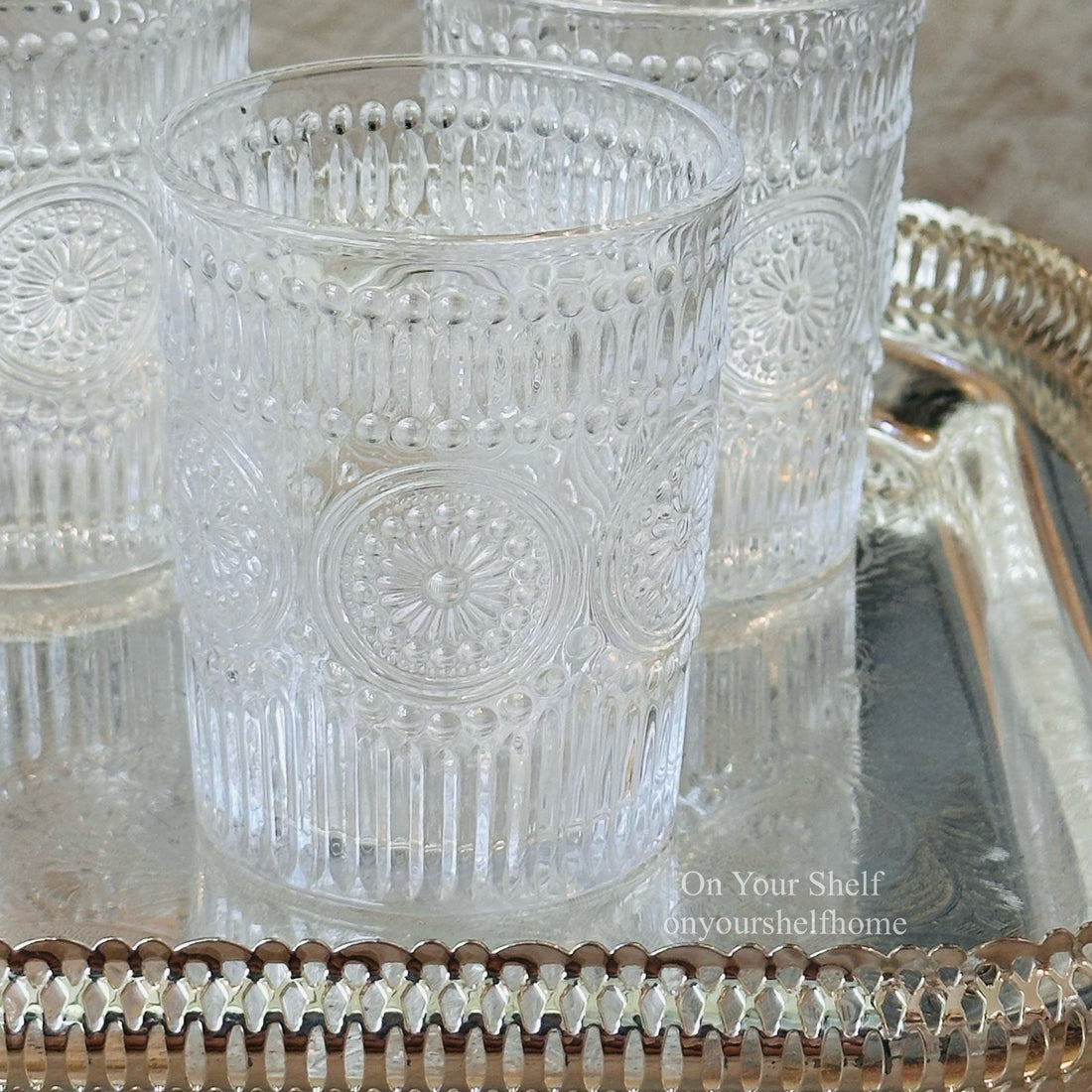 Baroque Heritage Glasses (300ml/Set Of Six/Half Glasses)