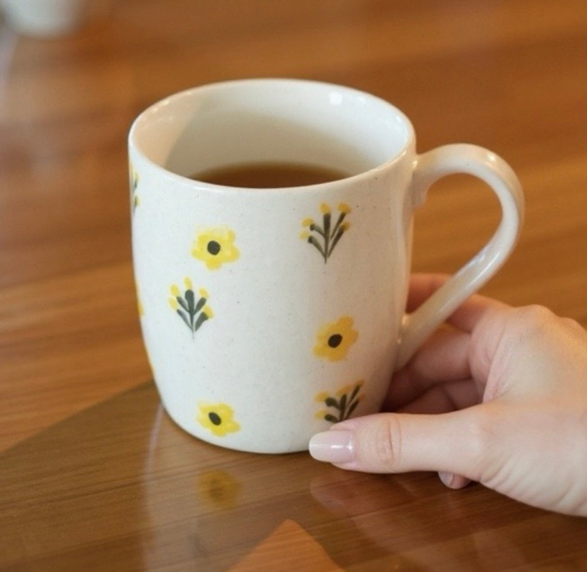 Sunny Bloom Mug (Single) ☀️🌼