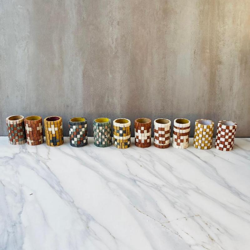 Mosiac Pen/Pencil Holders
