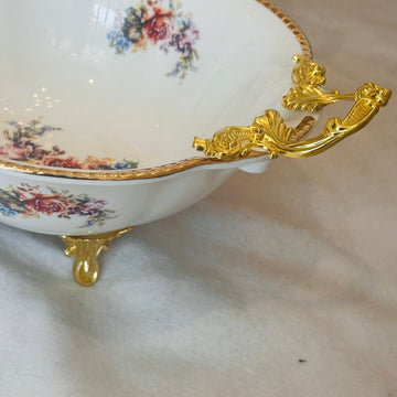 Rose Garden Luxury Serving Bowl